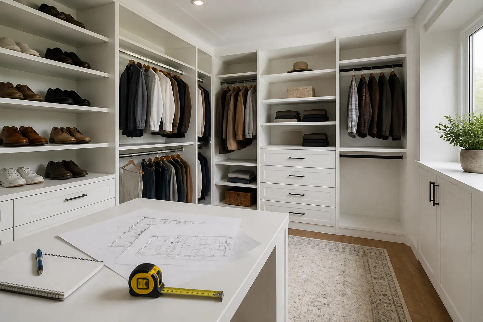 Custom Closets Job Site