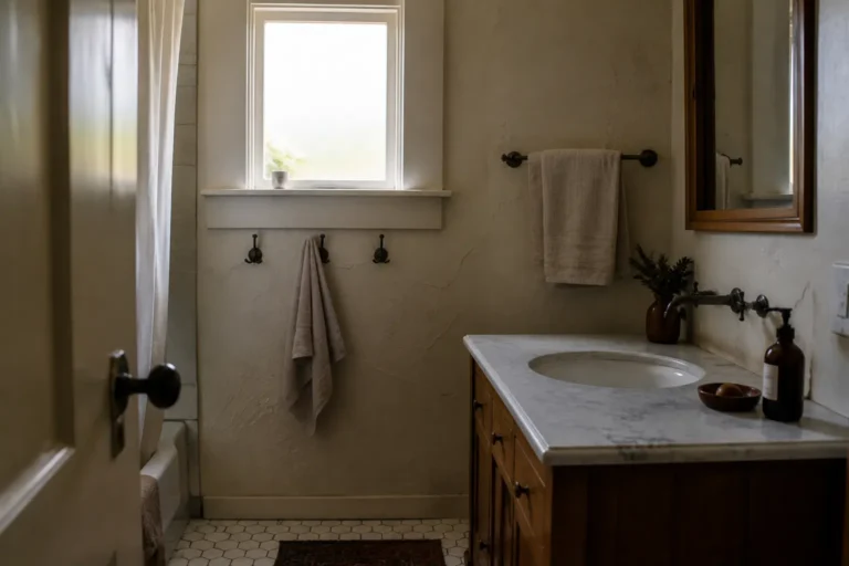 Bathroom Vanity Planning in an Older Home