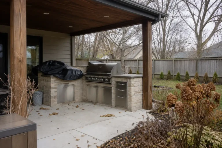 Outdoor Kitchen Cabinets That Survive Wisconsin Winters